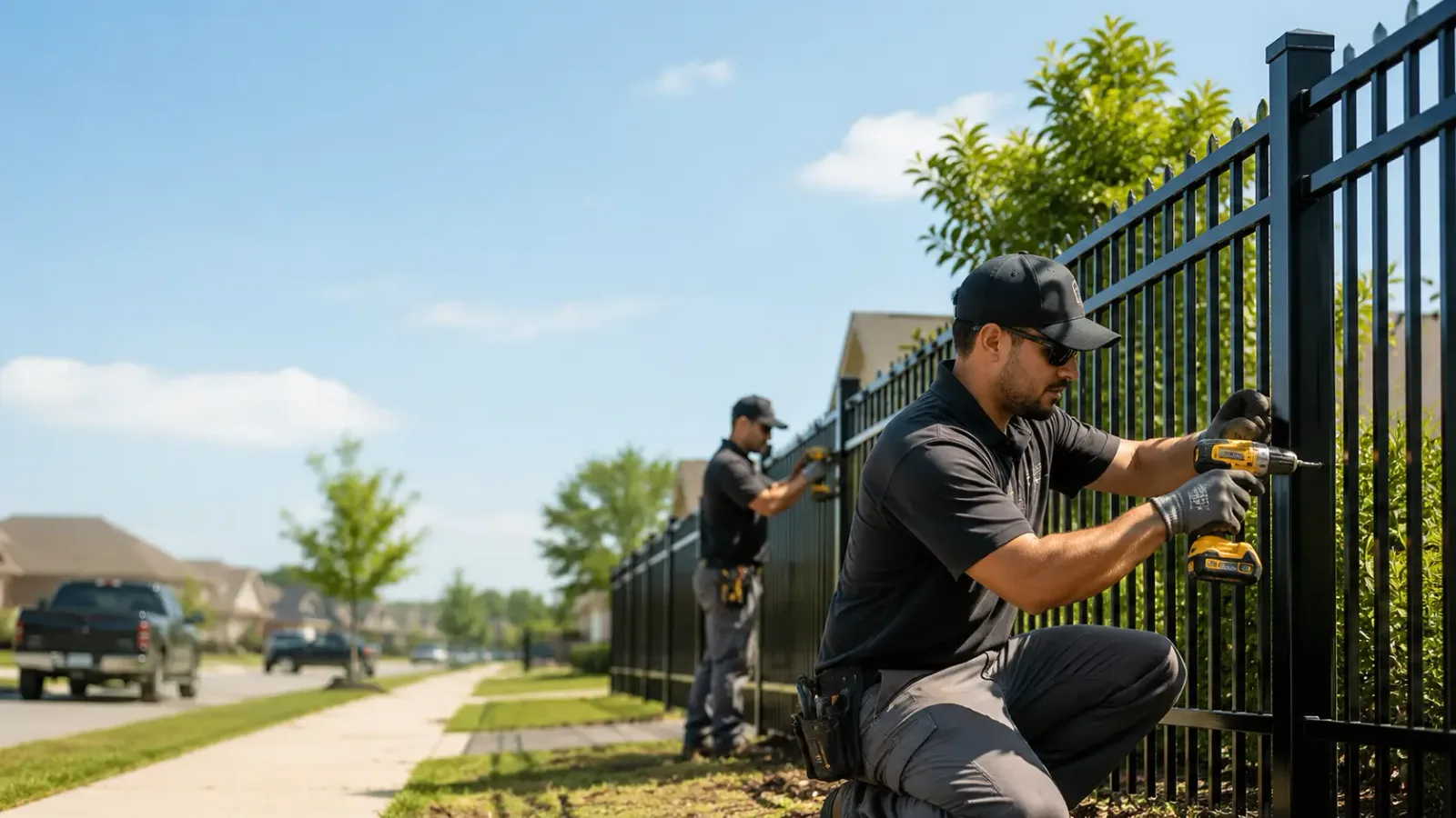 Metal Fence Installation in Pepperell, MA